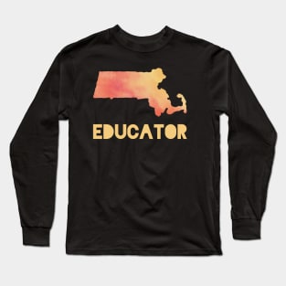 Massachusetts Educator Long Sleeve T-Shirt